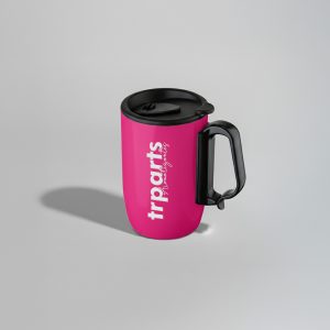 Caneca Térmica Inox 350ml Personalizada a Laser com Tampa | Mantém Quente por 6h